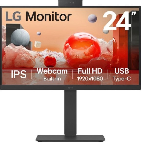 lg electronics LG LCD 24BA850-B 24'' Kolor: CZARNY