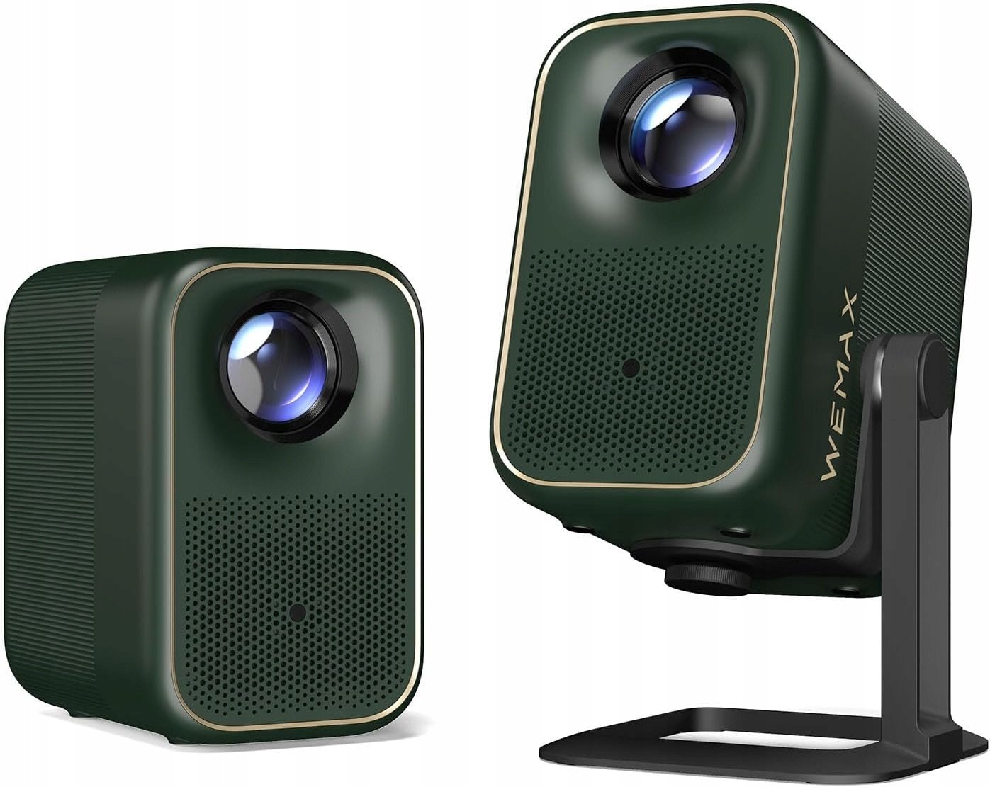 WEMAX Projektor 4K Przenośny ze stojakie 1080P HDR 10 WiFi/Bluetooth