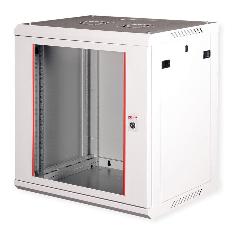 ROLINE Wandgeh�use Basic Plus 48,26cm 19-Zoll 12HE 600x450 BxT grau