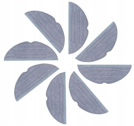 5x Ściereczki MOP do Roborock s7 s7+ s7 PLUS s7 MAX s7 MAXV MIKROFIBRA