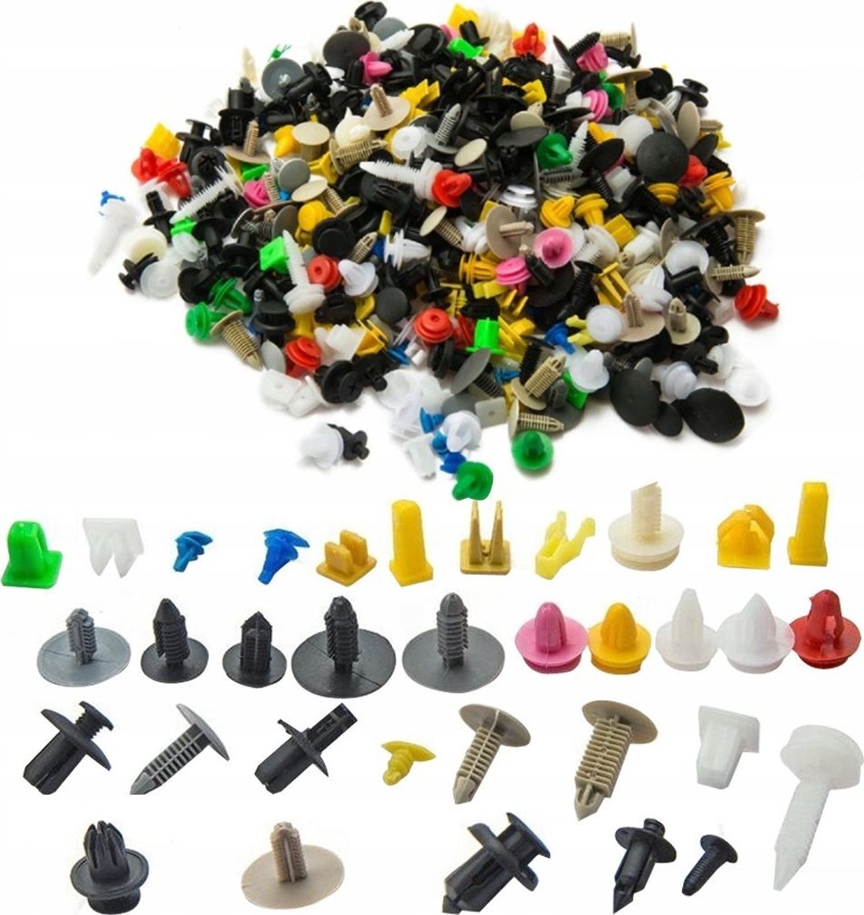 Falon-Tech Spinki Samochodowe Do Tapicerki 500szt.