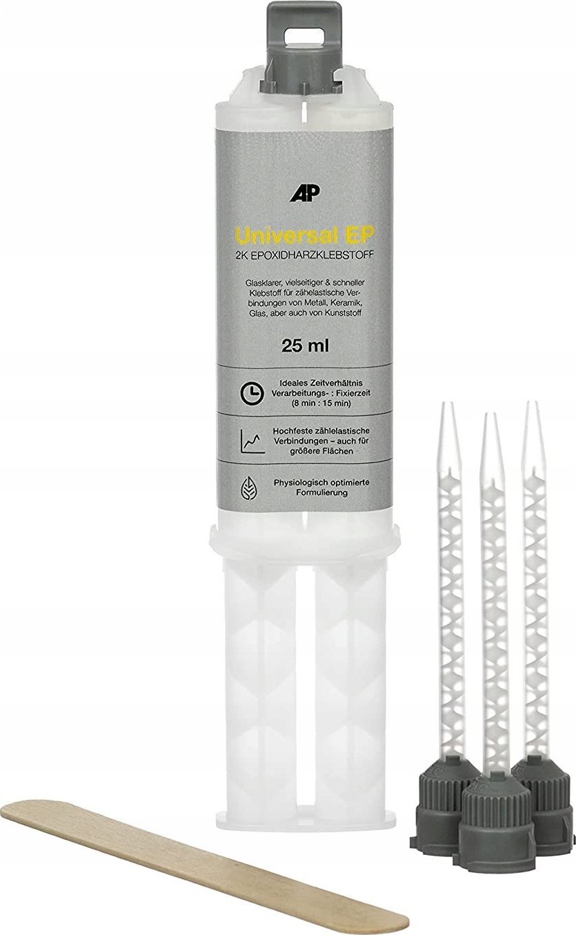 Adhesive Products GmbH Klej epoksydowy MOCNY dwuskładnikowy PRZEZROCZYSTY