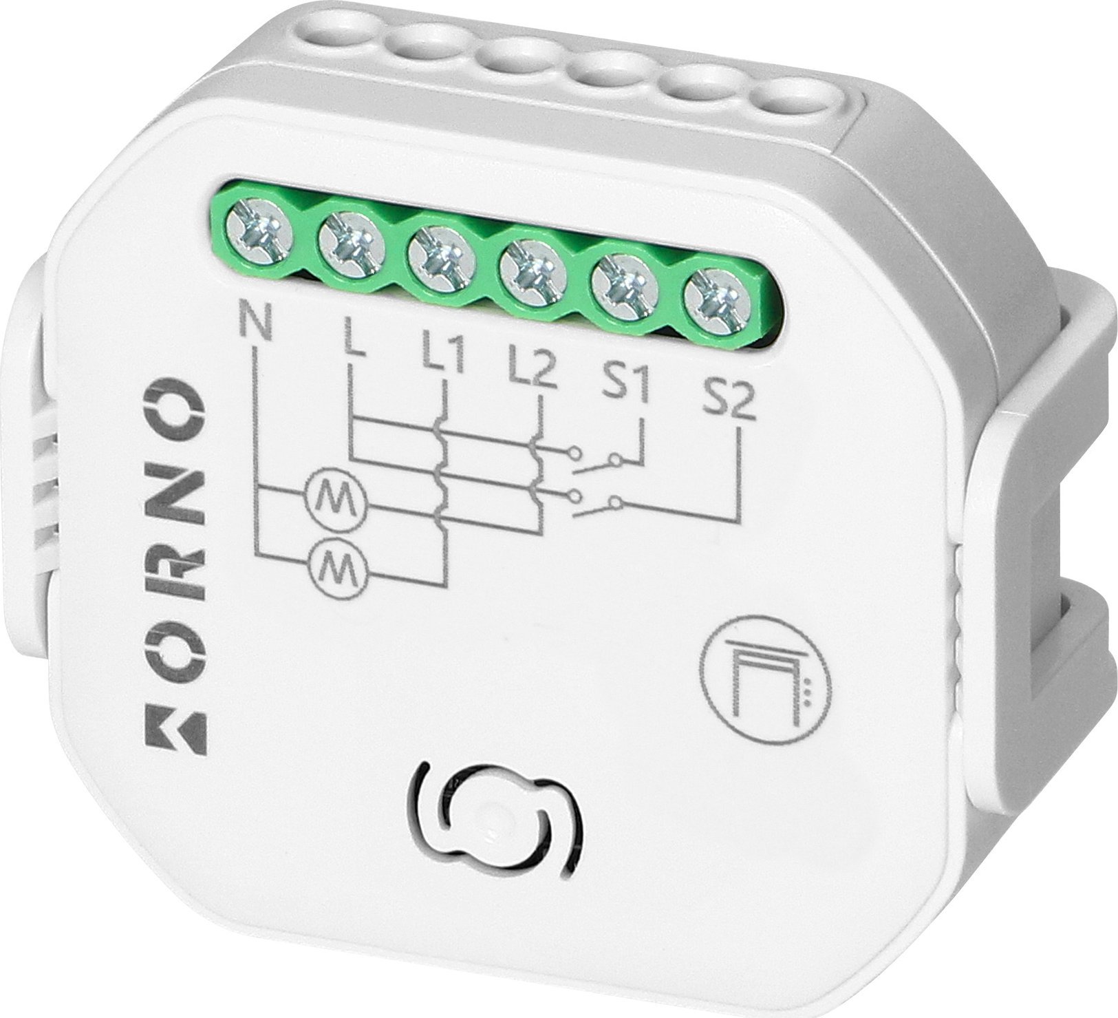 Orno Przekaźnik dopuszkowy roletowy Tuya Smart Wi-Fi+BLE