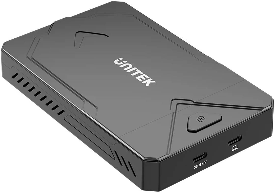 Kieszeń Unitek dysku SSD M.2 NVMe i SATA 10Gbps USB (S1229CBK01)