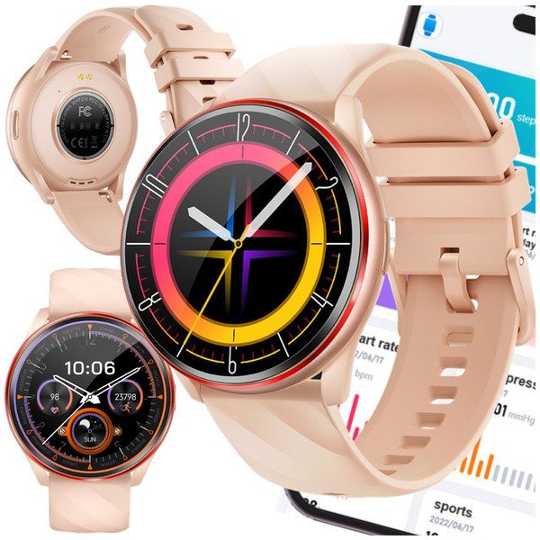 SMARTWATCH WATCH ZEGAREK SPORTOWY SMARTBAND WODOODPORNY PULSOMETR SPORT KT77