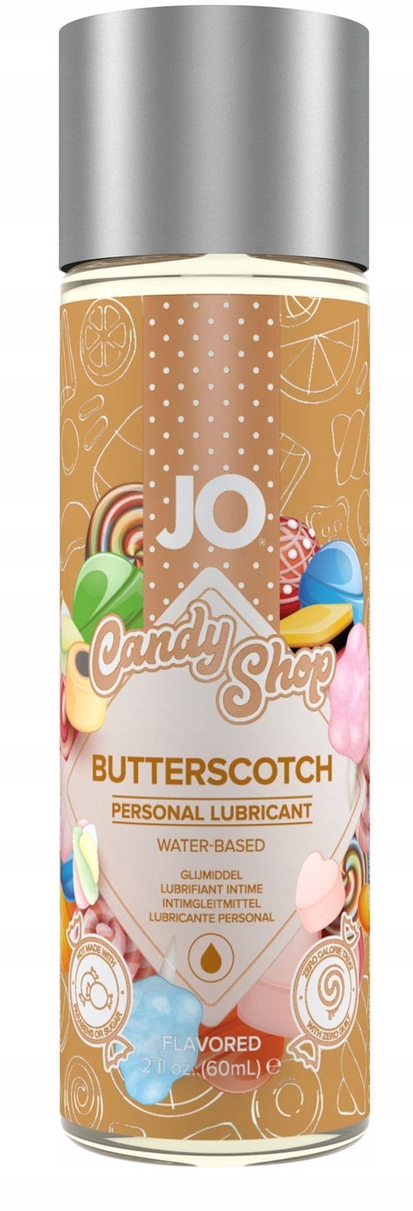 SYSTEM JO_Candy Shop Butterscotch Personal Lubricant Water-Based lubrykant wodny 60ml