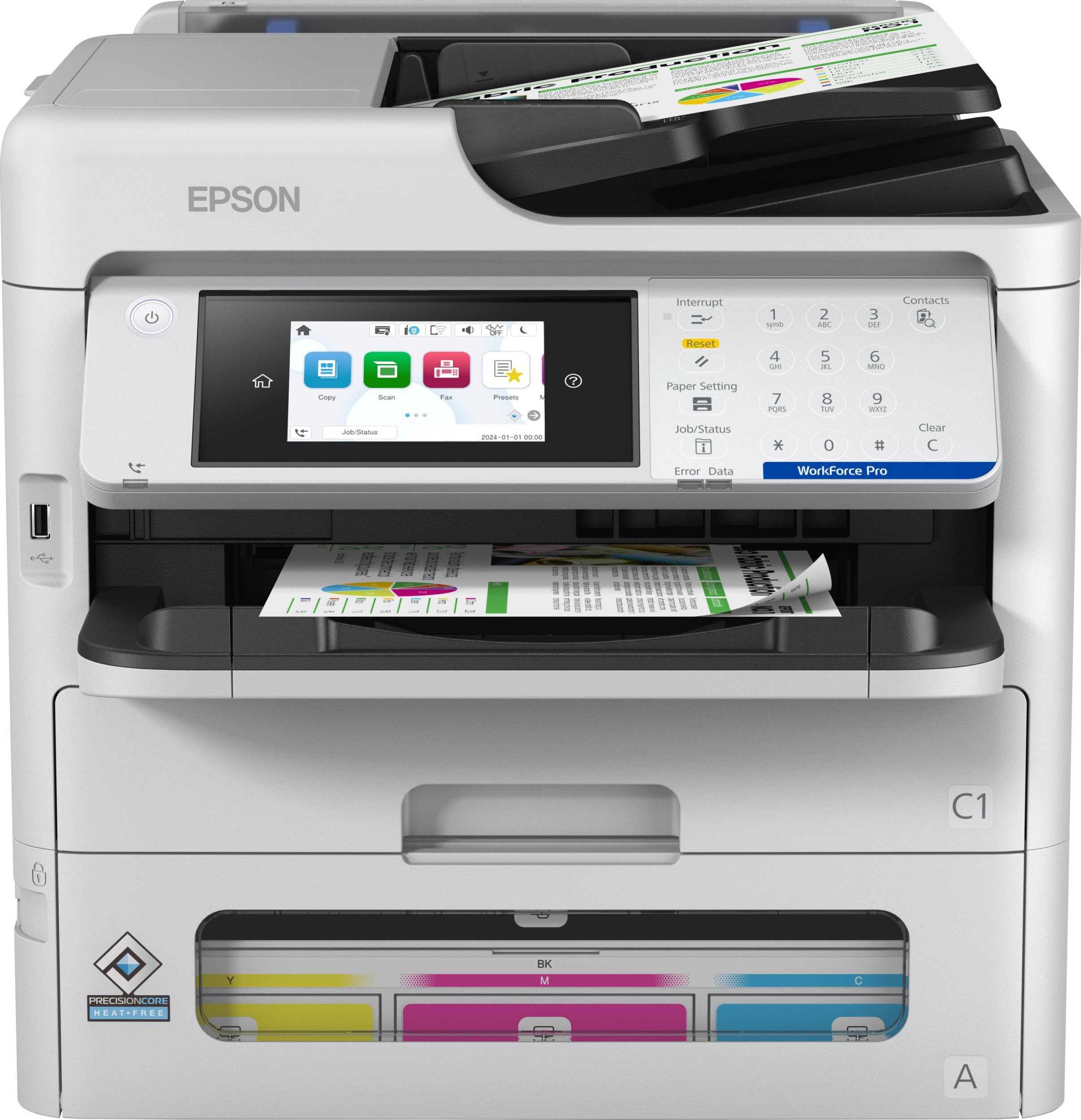 Urządzenie wielofunkcyjne Epson WorkForce Pro EM-C800RDWF (C11CK19401)