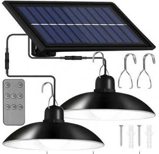 LAMPA SOLARNA Z PILOTEM 2SZT (36)