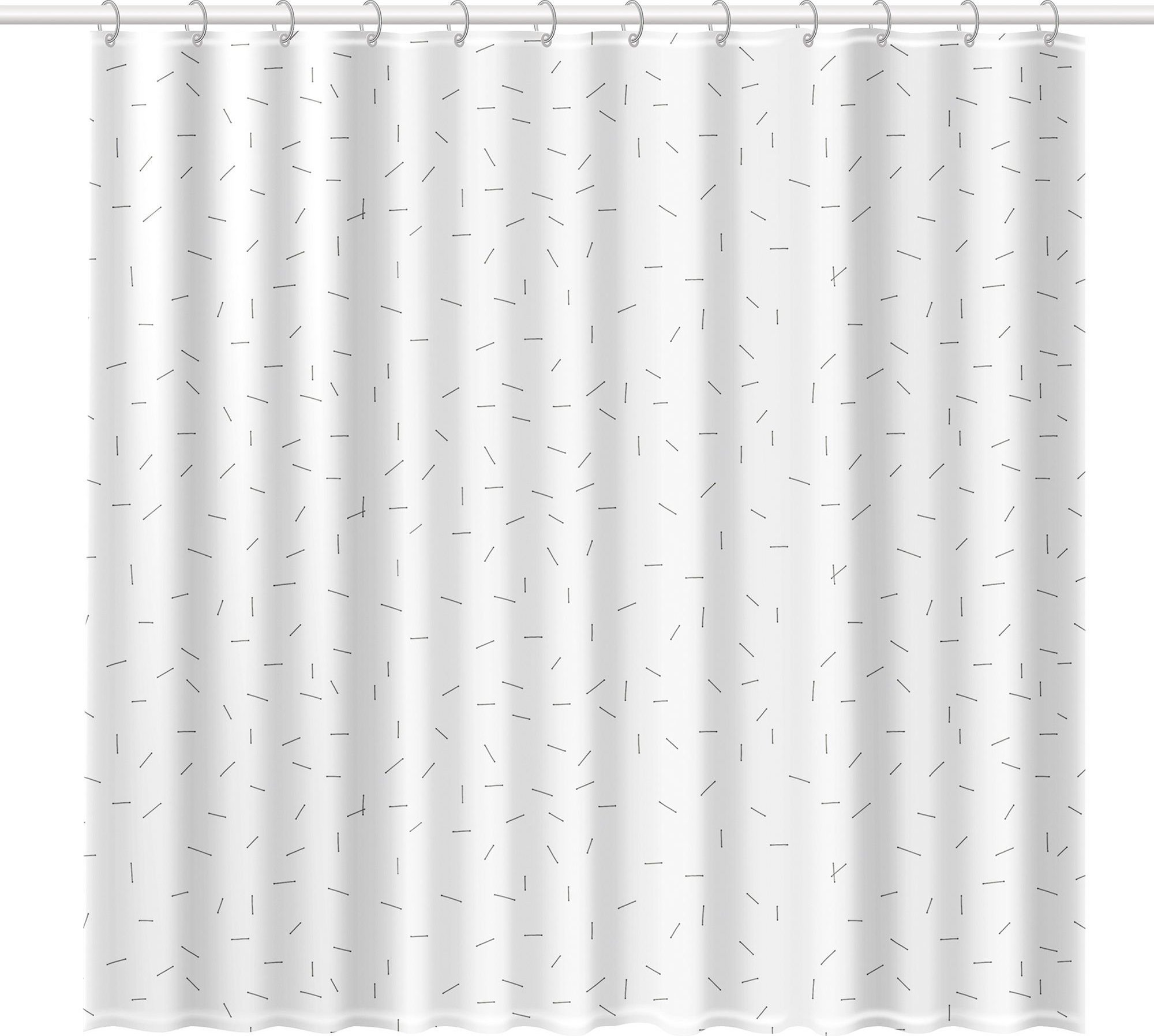 Rayen Rayen Zasłona prysznicowa 180 x 200 cm biała