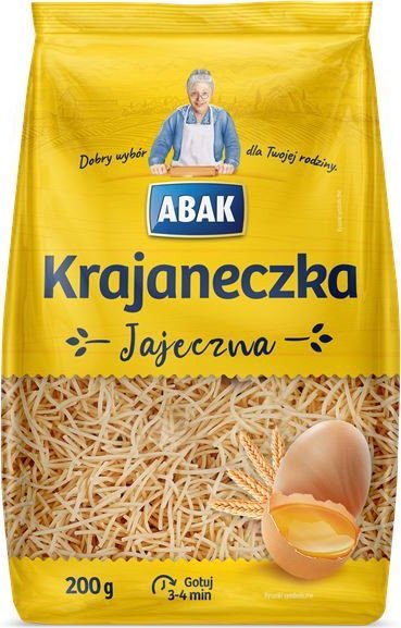 Abak Makaron krajaneczna jajeczna sianko 200 g