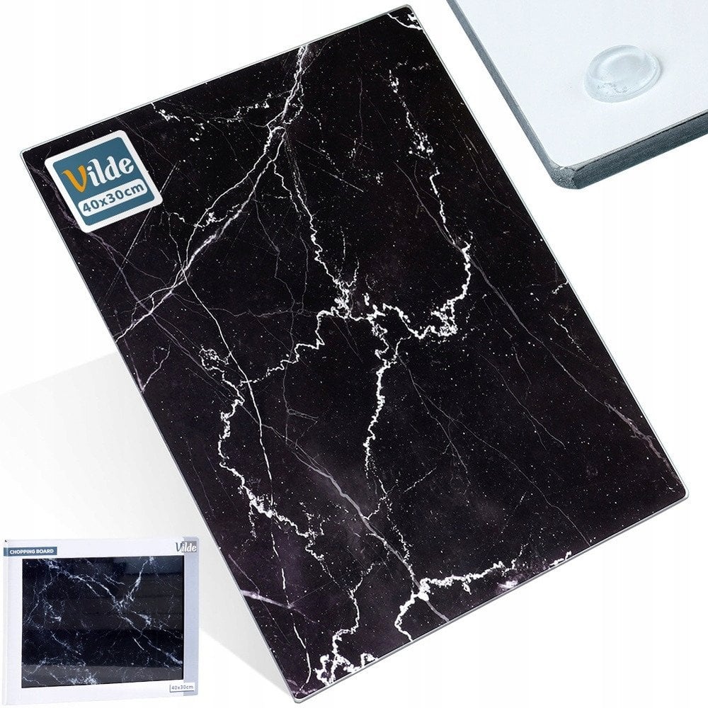 Deska do krojenia szklana 40x30 cm