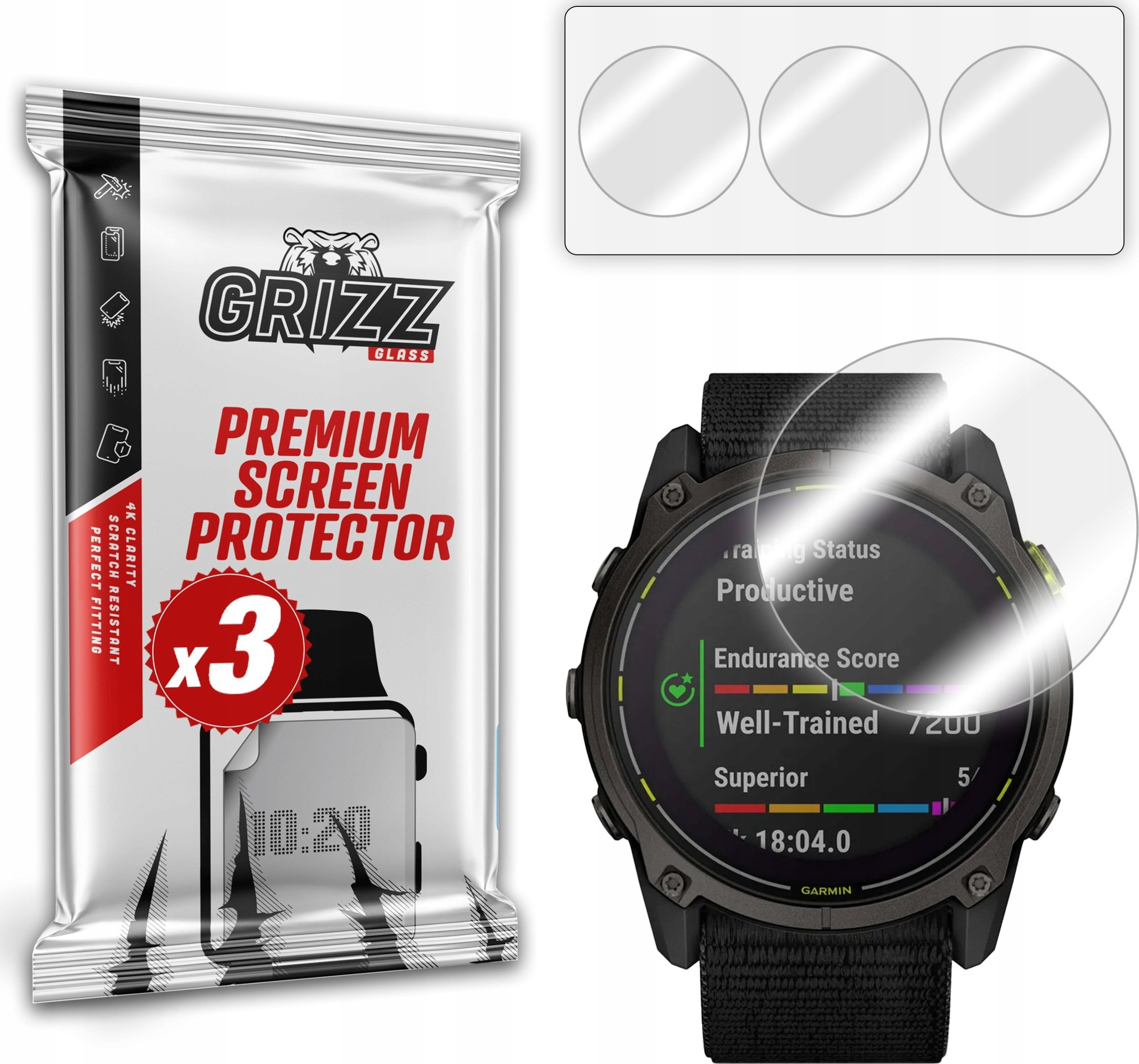 Folia hydrożelowa GrizzGlass Hydrofilm do Garmin Enduro 3