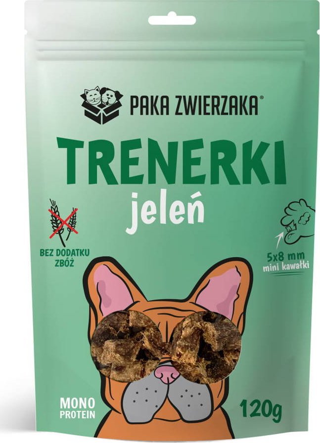 Paka Zwierzaka PAKA ZWIERZAKA -Trenerki Jeleń 120g