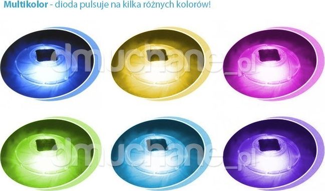 Intex Lampka solarna do basenu śr.18 cm Bestway 58111