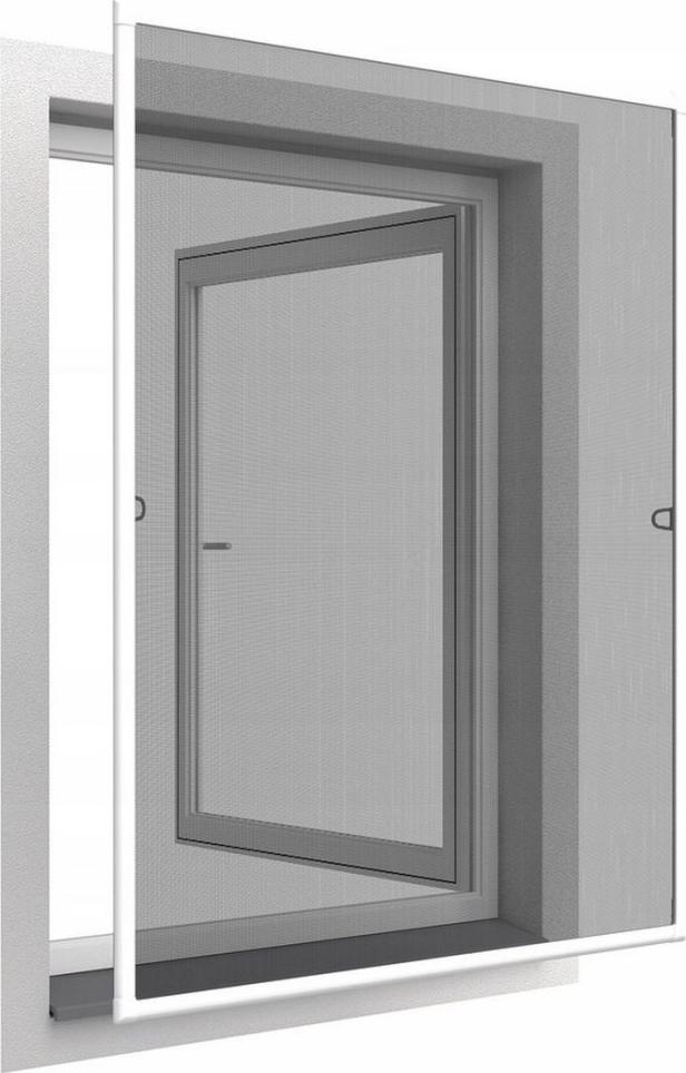 EASY LIFE MOSKITIERA OKNO ALU 120X140 BIAŁA