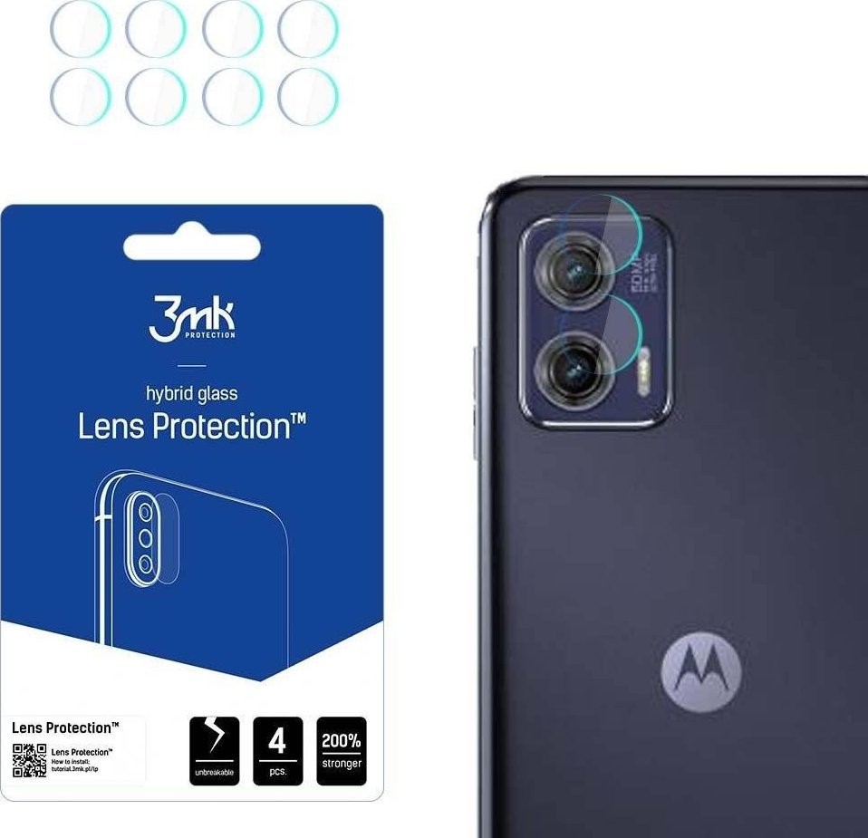 3MK 3MK Lens Protect Motorola Moto G73 5G Ochrona na obiektyw aparatu 4szt