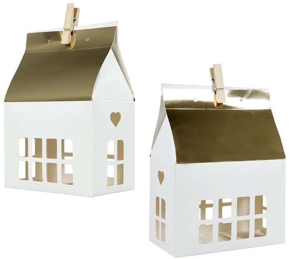 Papierowe domki 2szt