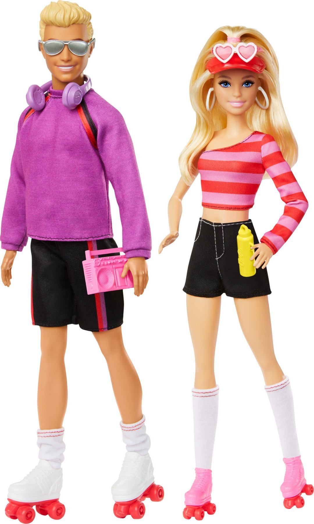 Lalka Barbie Mattel Fashionistas Barbie i Ken na wrotkach (HXK90)