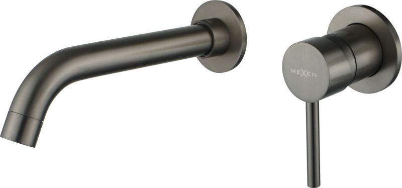 Bateria umywalkowa Mexen Alma podtynkowa grafit