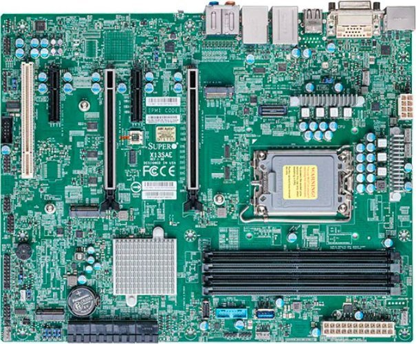 Płyta główna SuperMicro Supermicro Mainboard X13SAE ATX Sockel 1700 DDR5-only Bulk