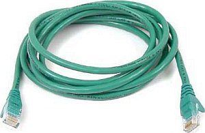 Patchcord CAT6, S/FTP, 15m, zielony (68295)