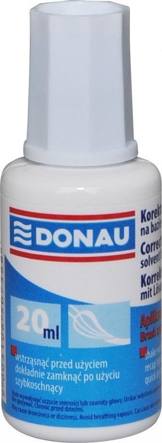 Donau Korektor w płynie z pędzelkiem 20ml (10szt)