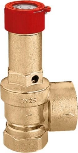 Zawór bezpieczeństwa. Przyłącza z gwintem wewnętrznym 1 1/4” x 1 1/2” 3,5 bar