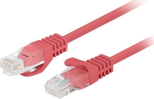 Lanberg PATCHCORD KAT.6 UTP 1M CZERWONY FLUKE PASSED LANBERG 10-PACK