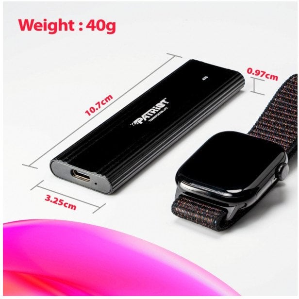 SSD Patriot Extern 4TB Transporter Lite Black