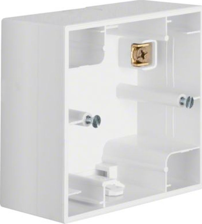 Hager K.1 Puszka natynkowa pojedyncza śnieżnobiała 10417009