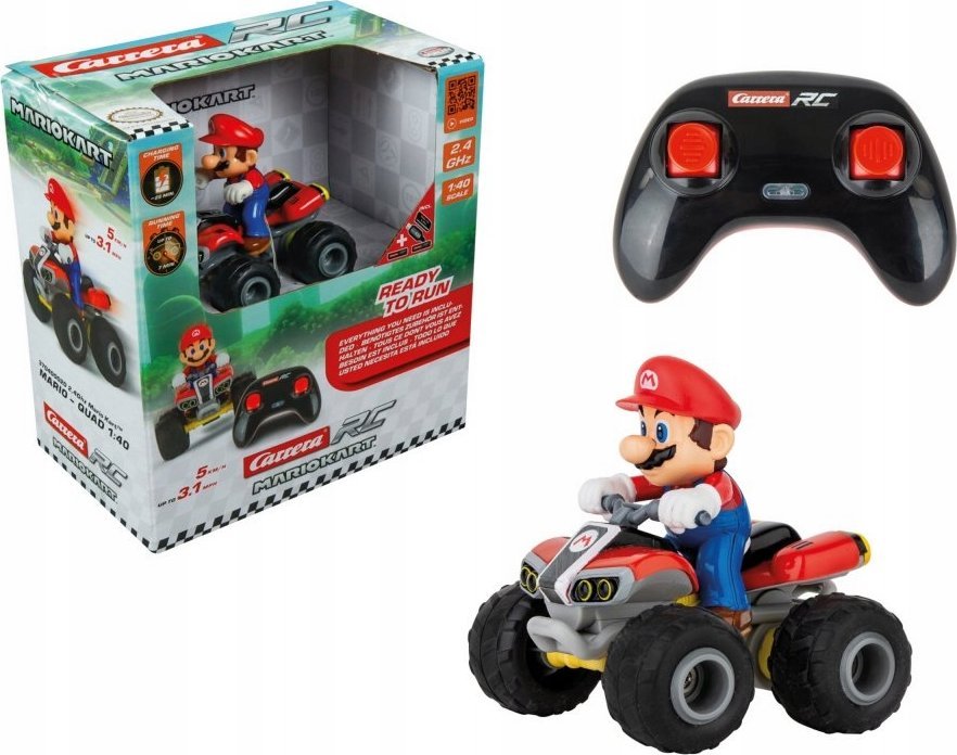 Carrera Samochód RC Quad Mario Kart 2,4GHz