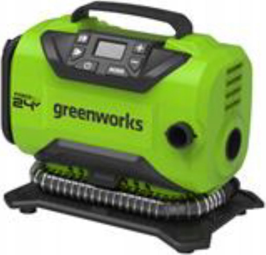 Kompresor samochodowy Greenworks 24V minikompresor Greenworks G24IN