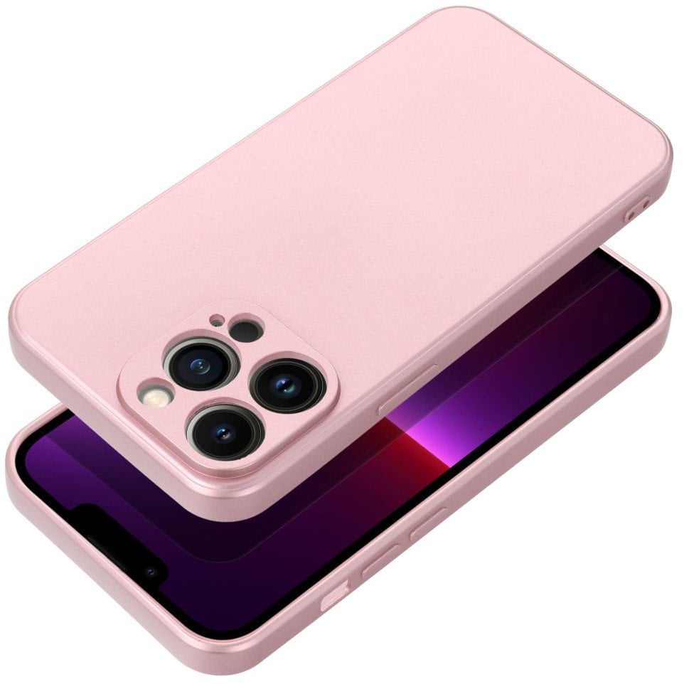 Futerał METALLIC do IPHONE 17 Air różowy