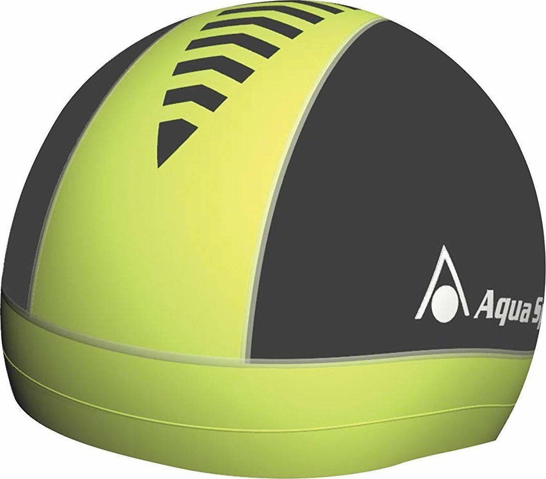Aqua Sphere Aquasphere czepek Skull Cap I SA127113 fluo yellow-black Uniwersalny