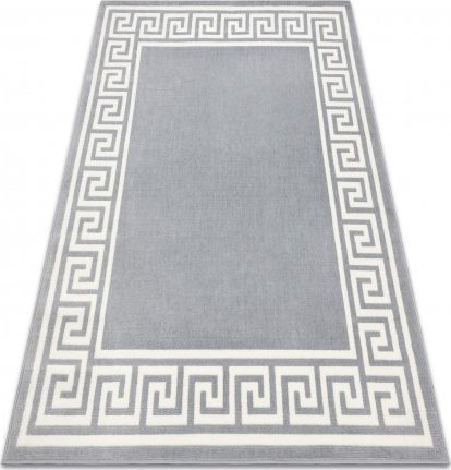 Dywany Łuszczów Dywan BCF Morad GREK grecki - szary, 240x340 cm