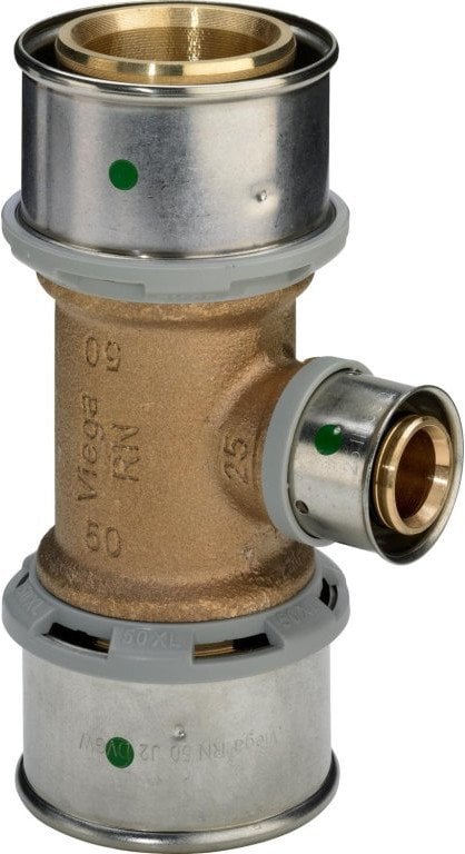 Trójnik 32 x 25 x 25 braz / blyszczacy (DWZ)Łącznik do rur