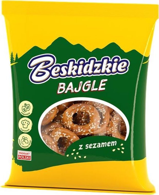 Beskidzkie Beskidzkie Bajgle z sezamem 200 g