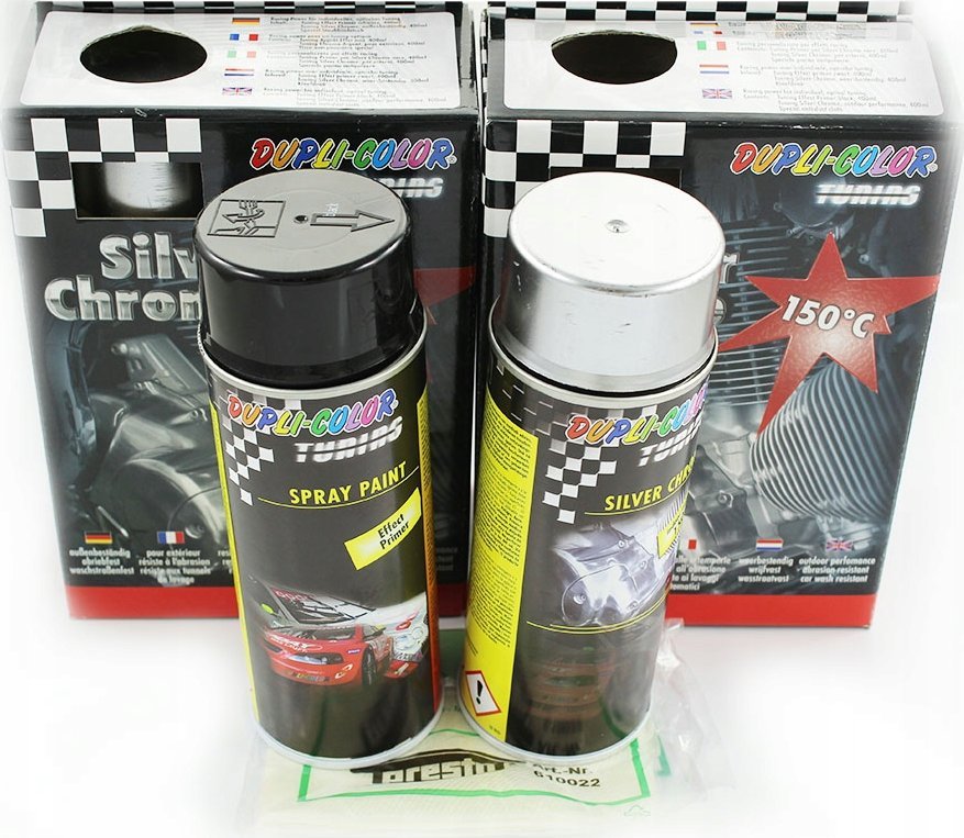 Motip Dažų rinkinys Silver Chrome