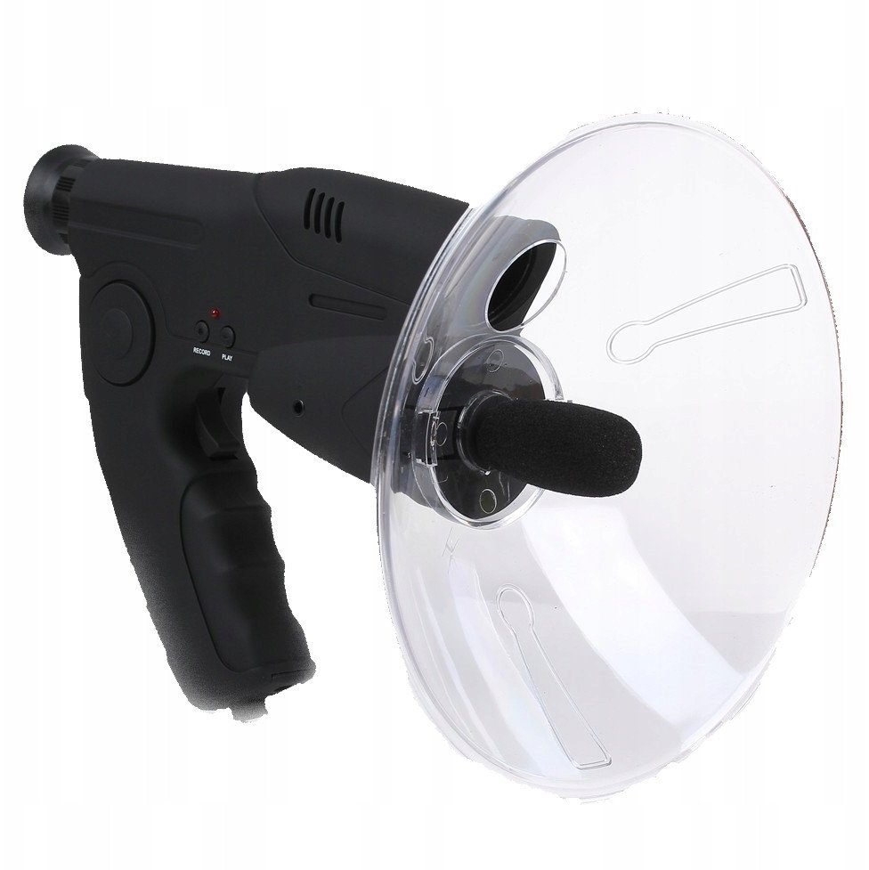 CYFROWY MIKROFON KIERUNKOWY 120m NAGRYWANIE SD MP3