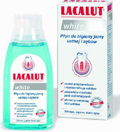 Lacalut Płyn do płukania ust White 300 ml