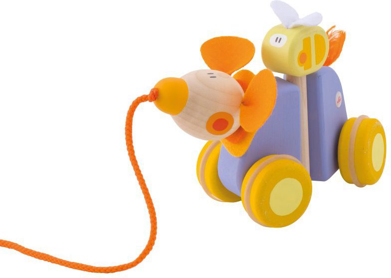 Sevi Myszka i ptaszek do ciągnięcia na sznureczku (82890)