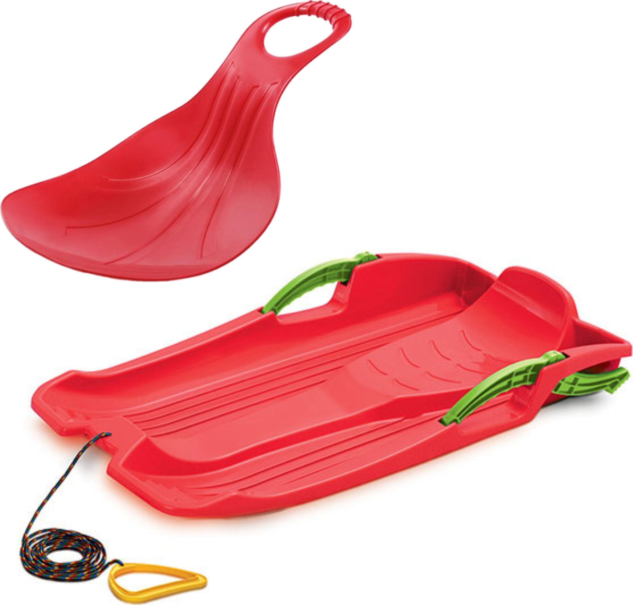 Sanki Bobslej HORNET z hamulcami + Ślizg Jabłuszko