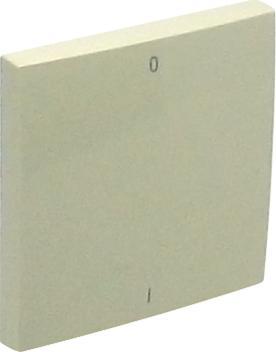 Efapel EFAPEL LOGUS90 KLAWISZ DO ŁĄCZNIKA 2-BIEGUNOWEGO Z SYMBOLAMI 0 1 KOŚĆ SŁONIOWA 90608 TMF