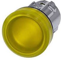 Siemens Główka lampki sygnalizacyjnej 22mm żółta (3SU1051-6AA30-0AA0)