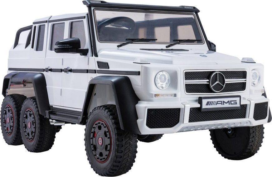 Lean Cars Auto Na Akumulator Mercedes G63 6x4 24V Biały