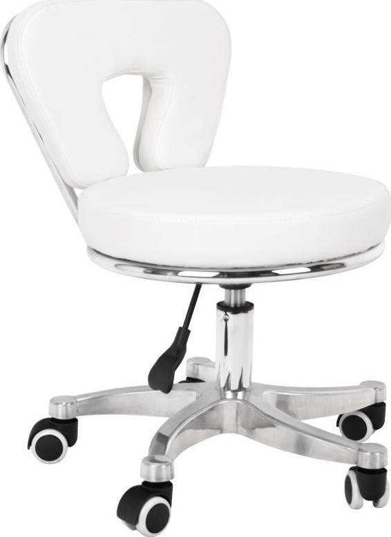 Activeshop TABORET KOSMETYCZNY DO PEDICURE 9266 BIAŁY