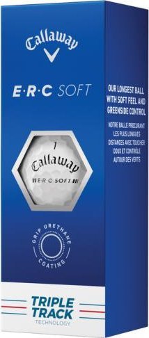 CALLAWAY morele Piłki golfowe CALLAWAY ERC SOFT 2023, Triple Track (białe, 3 szt.)