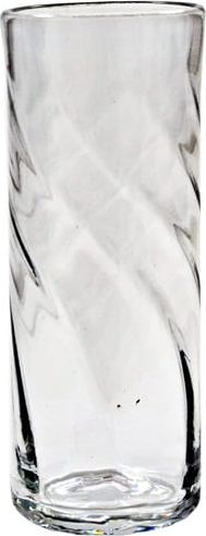 Inter-Deco Szklany prosty wazon Optyk