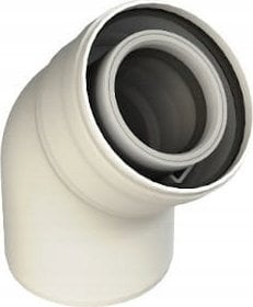 Almeva LIK kolano 45° DN80/125