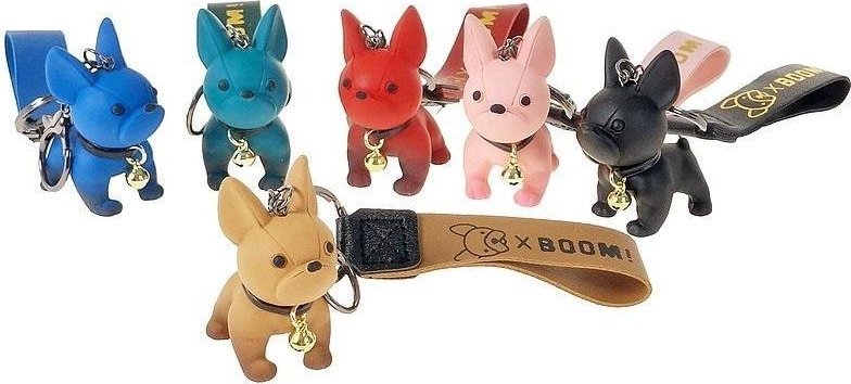 Brelok pies z zawieszką MIX